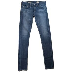 AG Adriano Goldschmied The Nikki Relaxed Skinny Jeans 25R (30) USA Designer